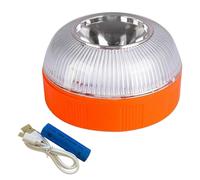 V16 Gyrophare LED clignotant rechargeable USB pour voiture, bateau et camion.