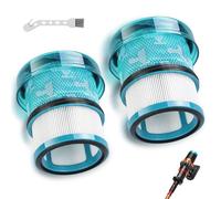 V16 Lot de 2 filtres HEPA de rechange pour aspirateur Dyson V16 Piston Animal