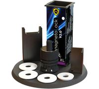 V2.0 (White). Safety Lock For Windows And Sliding Doors. Lock With Closed And Open Window. Safety For Children,Babies And Pets.