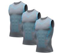 V2 Compression Vest, V Boost Shape Wear Shirt Men, Feel The Power of Confidence, Energy & Strength (G,3TG)