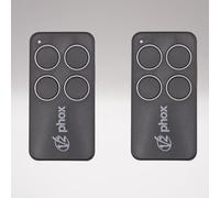 V2 PHOX 2/4 Contrat 47/50-433,92 MHz | 2/4 Canaux | Rolling Code Sécurisé | Compatible Portail & Garage | Vérifiez votre contrat avant achat + 1 Porte-clés Domobip (PHOX4 Contrat 47 - Lot de 2)