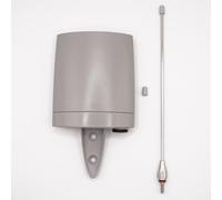 V2 WALLY-2-U-433 Devient (ABLE. RX WAL2 433) - Récepteur radio 2 canaux 433,92 MHz - Rolling Code - Compatible télécommandes V2/ABLE - IP55-12-24V AC / 12-36V DC + 1 Goodies DOMOBIP