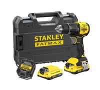 V20 Perceuse-visseuse à percussion 60 Nm BRUSHLESS - Lithium 18V - 2 Batteries 2Ah - Malette Pro-Stack - SFMCD716D2T-QW