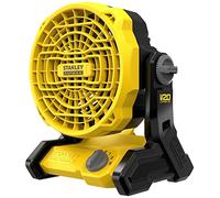Stanley Fatmax Ventilateur sans fil SFMCE001B-XJ - 3 vitesses - Autonomie 8 h - Sans batterie