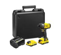 Stanley Clé à chocs sans fil FatMax V20 SFMCF800C2K 1/4" 18 V 2x1,5 Ah 165 Nm