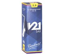 Vandoren Anches pour saxophone ténor V21 SR8225 Force 2 1/2 Boîte de 5