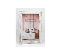 [V21236] ZEP Cadre photo en bois 20x30cm - Blanc vintage