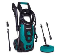 Nettoyeur haute pression 2200W - 170 bar - Réservoir de détergent réglable - Débit 450L-h, 50° max. -8 Accessoires incl.