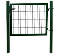 V2Aox Porte Portail Jardin Cadenas Serrures Clés Galvanisé Acier 80 cm Vert