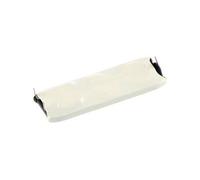 V3/80H-FLAT Pile bouton rechargeable 80H NiMH 80 mAh 3.6 V