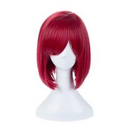 V3 Killing Harmony Yumeno Himiko Perruque de cosplay pour femme résistante à la chaleur Rouge