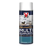 V33 118874 Peinture rénovation multi-supports, Bleu batik satin, 400 ml