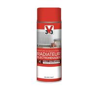 V33 Aérosol Peinture De Rénovation Radiateur Électroménager Blanc Mat 0,4 L