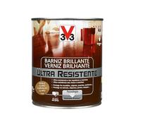 V33 - Barniz ultra resistente brillante roble claro 0,75l