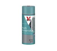 V33 Bombe Peinture Extérieure Multi-matériaux Gris Galet Satin 400ml
