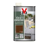 Huile Protection mobilier opaque teck brun mat, 1 l