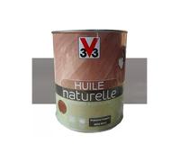 V33 Huile Naturelle Parquets & Escaliers Smoke Mat 1 L