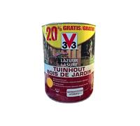 V33 Lasure Bois de jardin brun clair 3 L