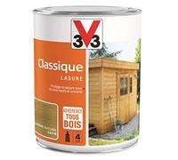 V33 Lasure Classique 4 ans, Chêne Naturel, 1 l