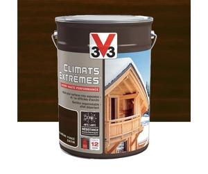 V33 Lasure Climats Extrêmes 12ans Chêne foncé NP - 1L