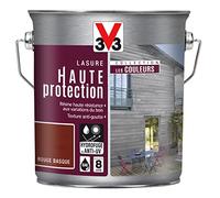V33 Lasure haute protection, Les couleurs, Rouge basque 2,5L