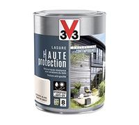V33 Lasure HP Les contemporaines 8 Ans cèdre Blanc satiné 1 l