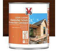 V33 Lasure Protection Classique 4 ans Chêne rustique 0,75 L