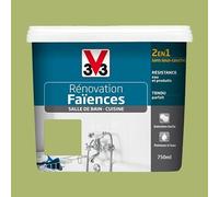 V33 Peinture Absinthe Satin Rénovation Faïence 750mL