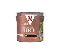 V33 Peinture Bois Couleurs d'ICI - Terre cuite - 2L