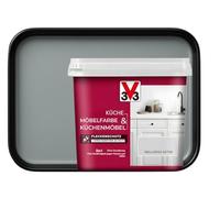 V33 Peinture cuisine 0,75 l rénovation meubles, portes, gris clair