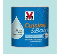 V33 Peinture Cuisine & Bain Bleu source n°69-0,5 L
