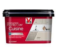 V33 Peinture de rénovation cuisine, Rénovation perfection Seigle satin 2L