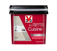 V33 Peinture de rénovation cuisine, Rénovation perfection® Seigle satin 750ml