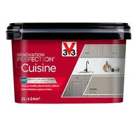 V33 Peinture de rénovation cuisine, Rénovation perfection® Taupe satin 2L