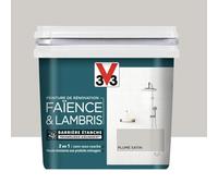 V33 Peinture De Rénovation Faïence & Lambris Plume 0,75 L
