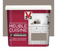 V33 Peinture De Rénovation Meuble De Cuisine Taupe 0,75 L