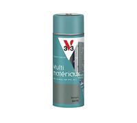 V33 Peinture extérieure aérosol multi-matériaux, Garrigue satin 400ml
