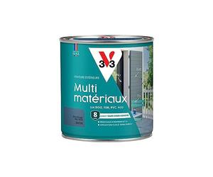 V33 Peinture extérieure multi-matériaux, Bleu orage satin 0,5L