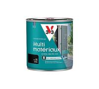 V33 Peinture extérieure Multi-matériaux, Noir satin 0,5L