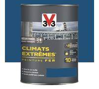 V33 Peinture Fer"Climats Extrêmes" Bleu Bretagne Brillant - 1,5L