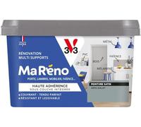 V33 Peinture Intérieure Multi-Supports Ma Réno Gris Galet Satin 0,5L