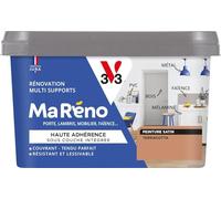 V33 Peinture Intérieure Multi-Supports Ma Réno Terracotta Satin 0,5L