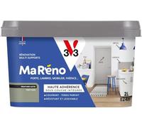 V33 Peinture Intérieure Multi-Supports Ma Réno Vert Kaki Satin 2L