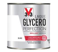 V33 Peinture Laque Glycéro Brillant Blanc 0,5L