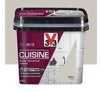 V33 Peinture Multi-Matériaux Cuisine Déco LAB Seigle Satin 0,75 L