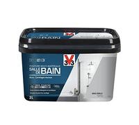 V33 Peinture Multi-Matériaux Salle de bain Deco Lab Gris perle 2 L