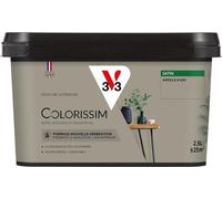 V33 Peinture multi-supports Colorissim® Argile kaki satin 2,5L