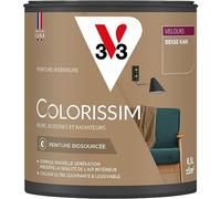 V33 Peinture multi-supports Colorissim® Beige kaki Velours 0,5L