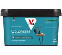 V33 Peinture multi-supports Colorissim® Bleu atoll satin 2,5L