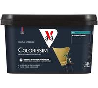 V33 Peinture multi-supports Colorissim® Bleu nocturne Mat 2,5L